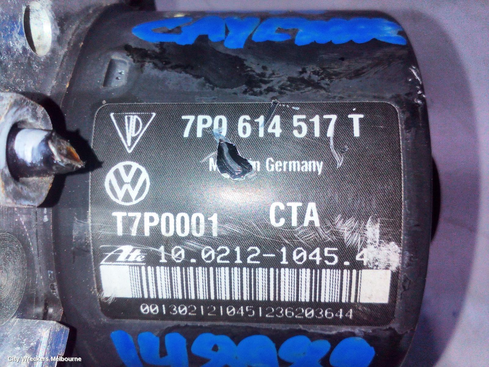 PORSCHE CAYENNE ABS PUMP/MODULATOR, 92A, 07/2010 - 04/2018