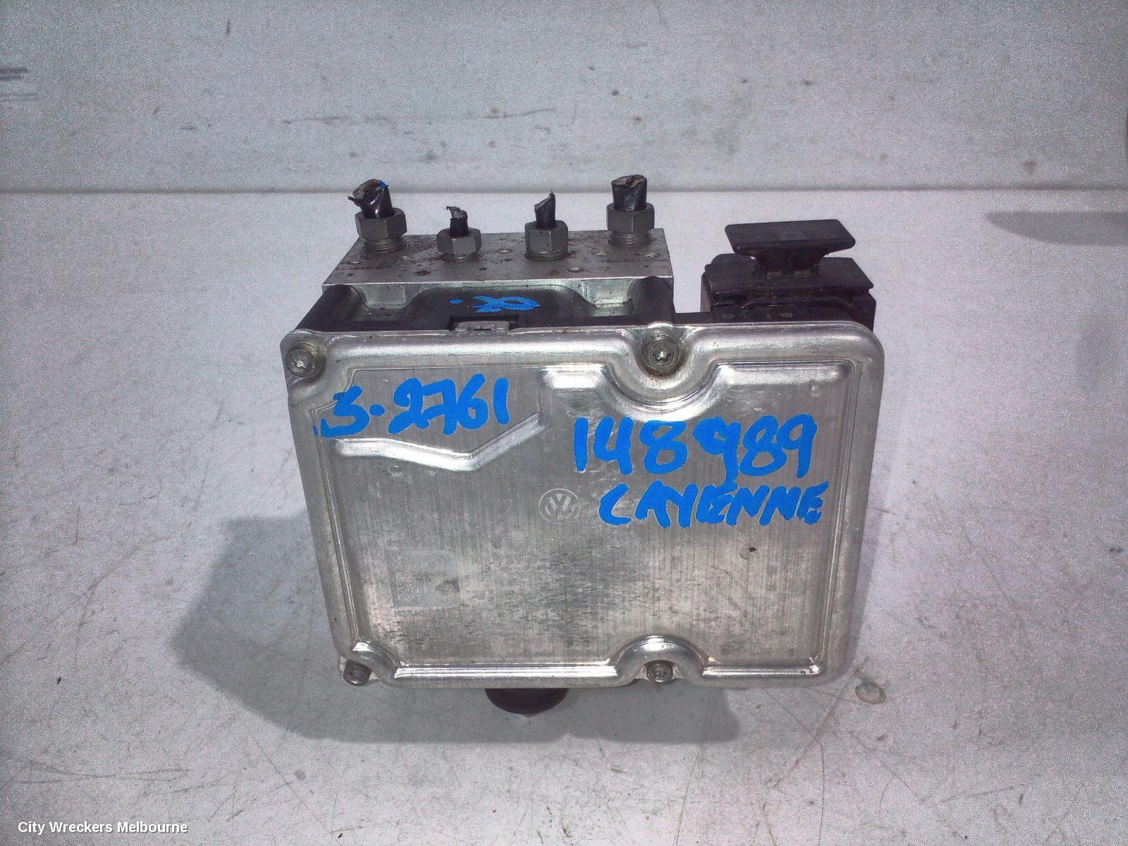 PORSCHE CAYENNE ABS PUMP/MODULATOR, 92A, 07/2010 - 04/2018