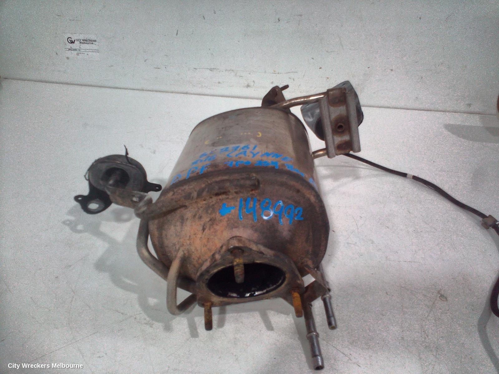 PORSCHE CAYENNE PARTICULATE FILTER/DPF, DIESEL, 3.0, V6, 92A, 07/2010 - 04/2018
