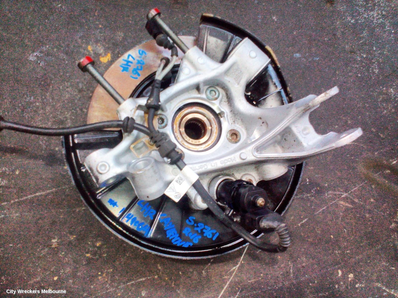 PORSCHE CAYENNE LEFT REAR HUB ASSEMBLY, 92A, 11/2014 - 04/2018