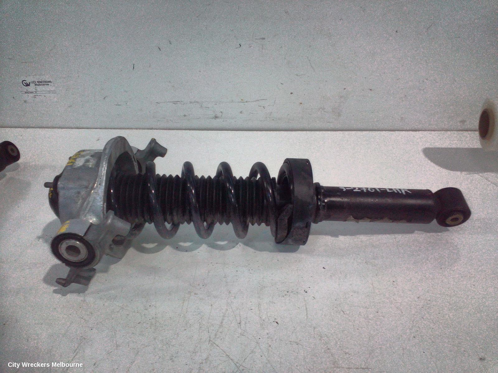 PORSCHE CAYENNE LEFT REAR STRUT, 92A, STANDARD TYPE, 07/2010 - 04/2018