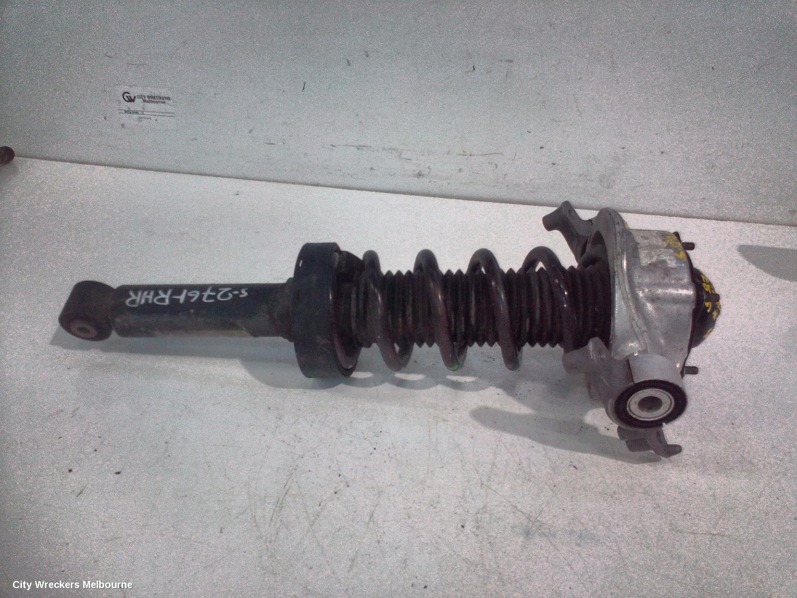 PORSCHE CAYENNE RIGHT REAR STRUT, 92A, STANDARD TYPE, 07/2010 - 04/2018