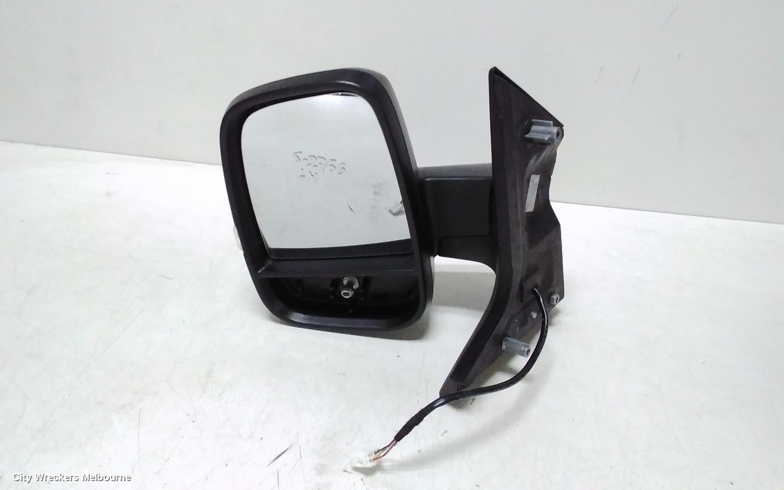 LDV DELIVER 9 LEFT DOOR MIRROR, NON POWER FOLD, NON BLIND SPOT TYPE, BLACK, 07/2020 ONWARDS