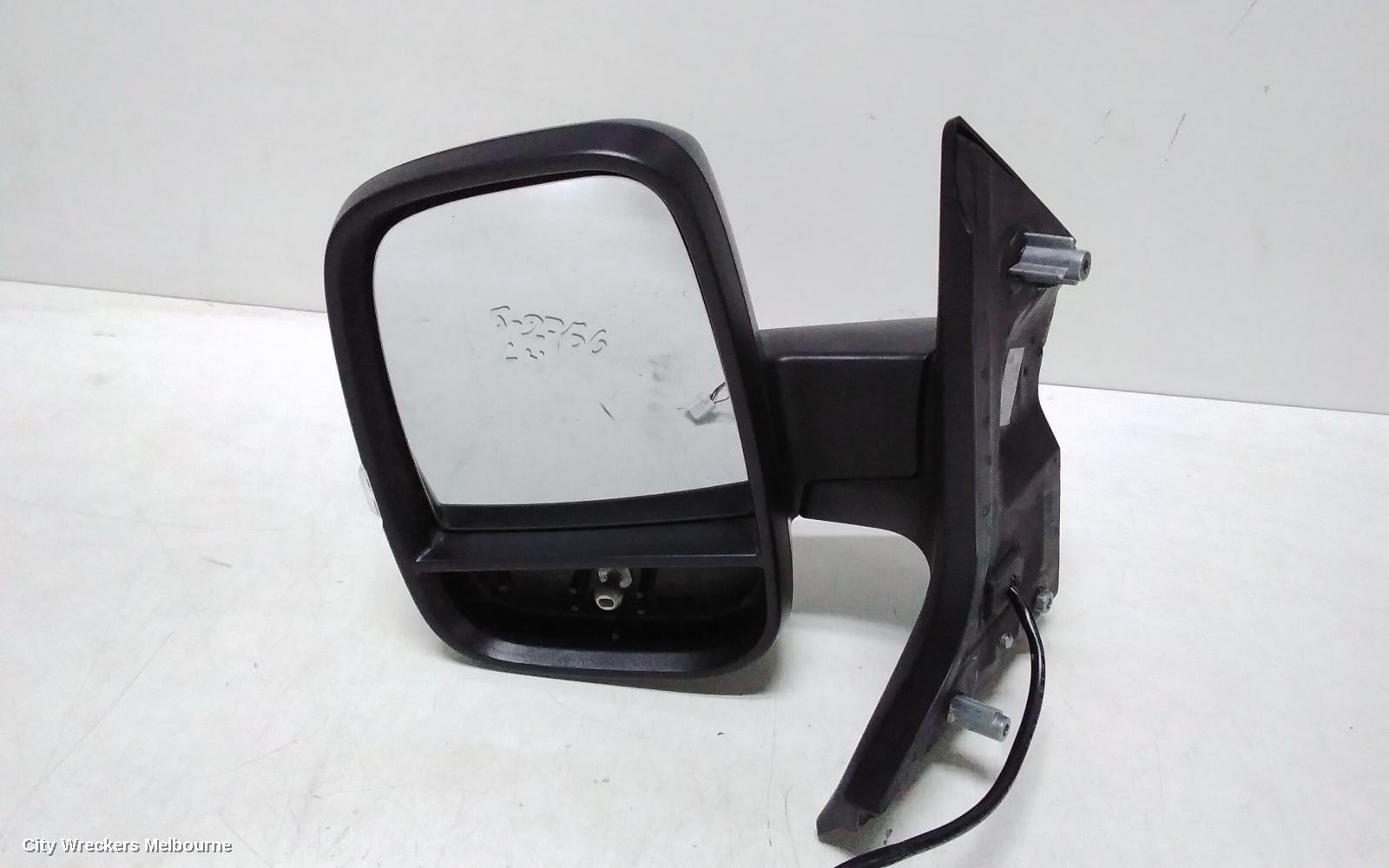 LDV DELIVER 9 LEFT DOOR MIRROR, NON POWER FOLD, NON BLIND SPOT TYPE, BLACK, 07/2020 ONWARDS