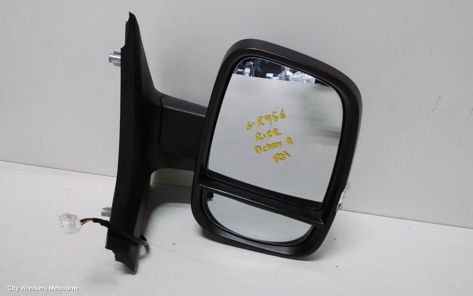 LDV DELIVER 9 RIGHT DOOR MIRROR, NON POWER FOLD, NON BLIND SPOT TYPE, BLACK, 07/2020 ONWARDS
