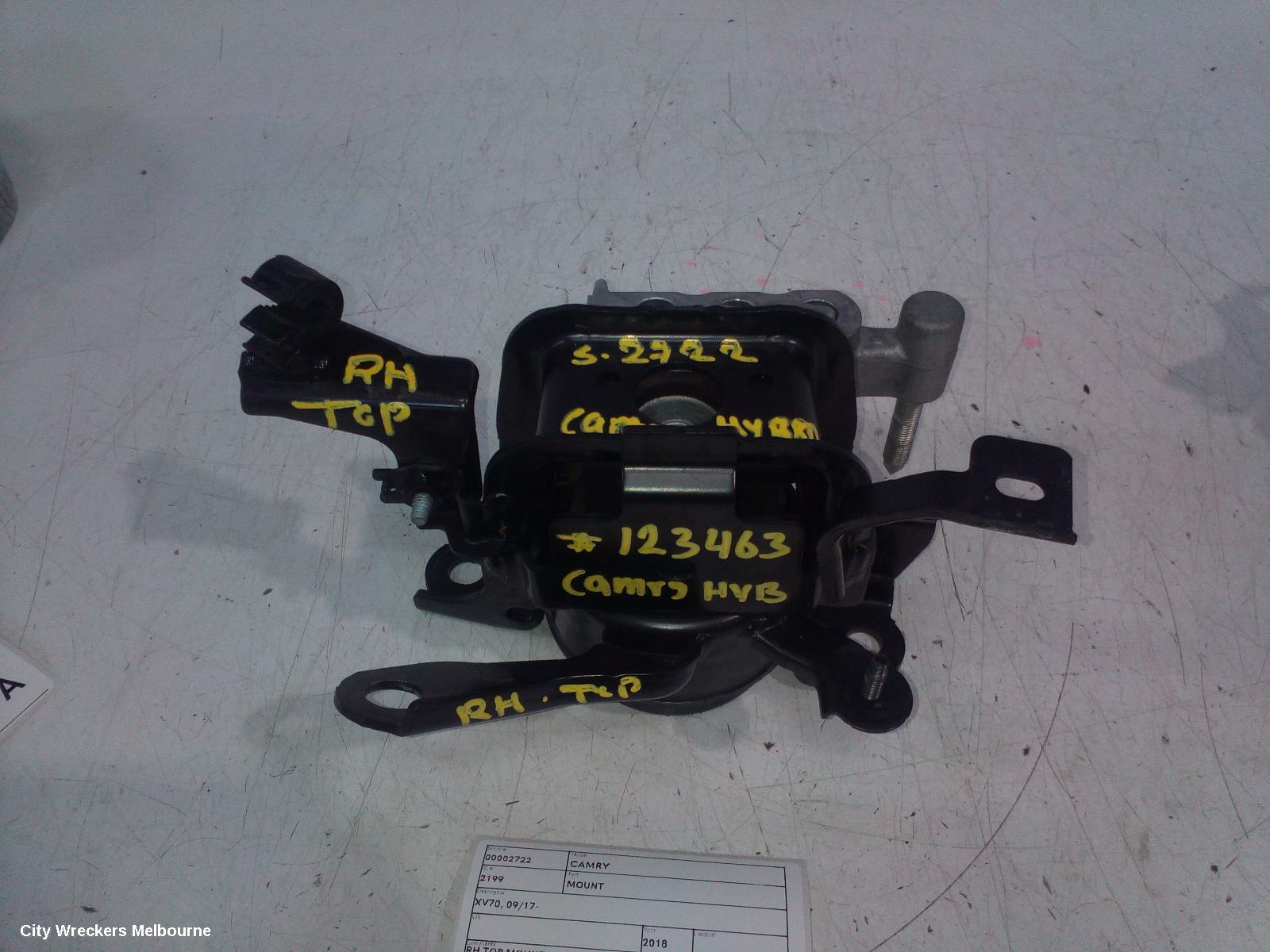 TOYOTA CAMRY MOUNT, XV70, 09/2017 - 05/2024