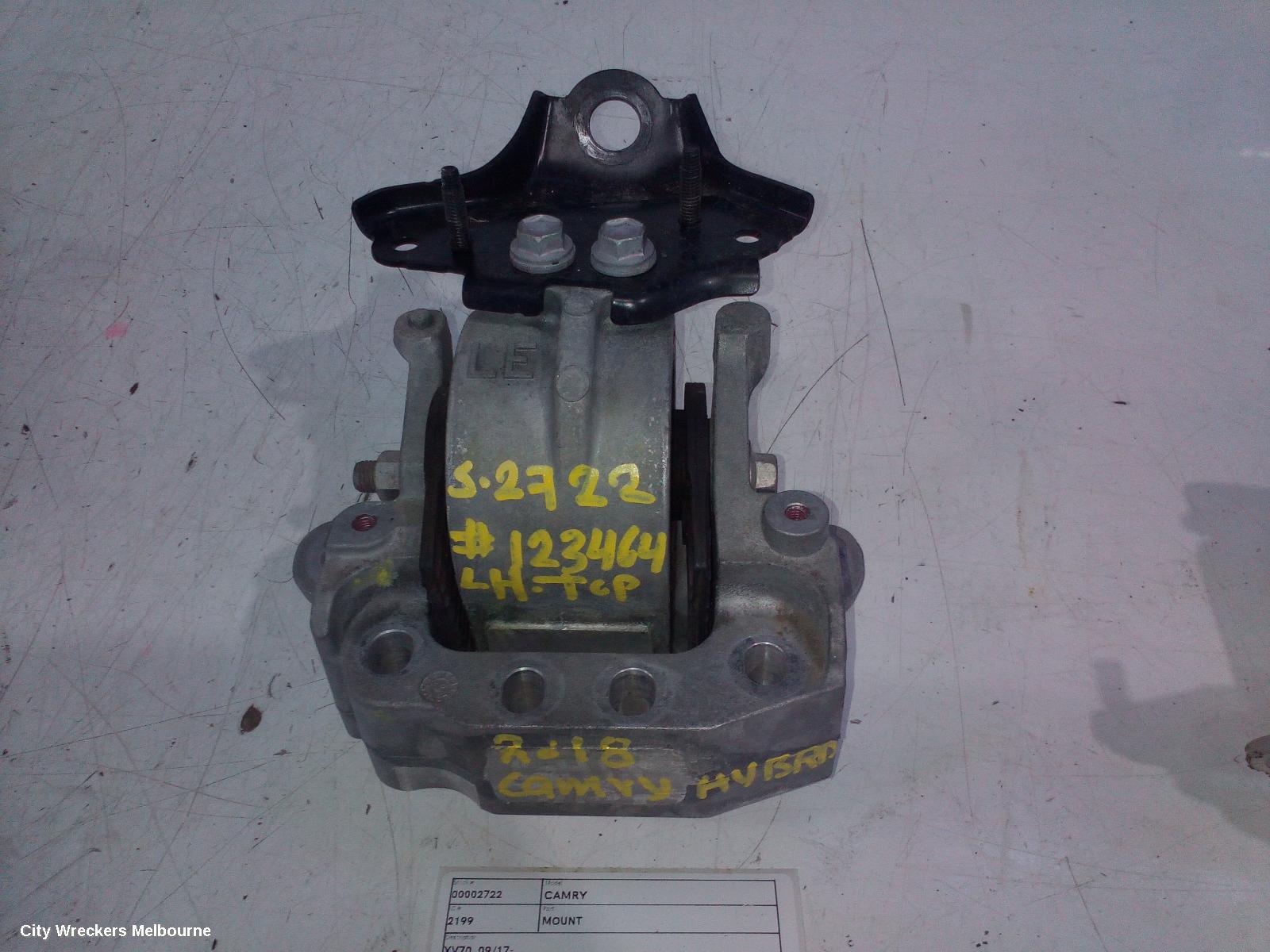 TOYOTA CAMRY MOUNT, XV70, 09/2017 - 05/2024