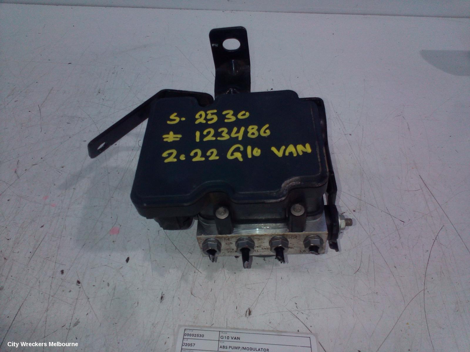 LDV G10 ABS PUMP/MODULATOR, SV7A/SV7C, WAGON/VAN, 04/2015 ONWARDS