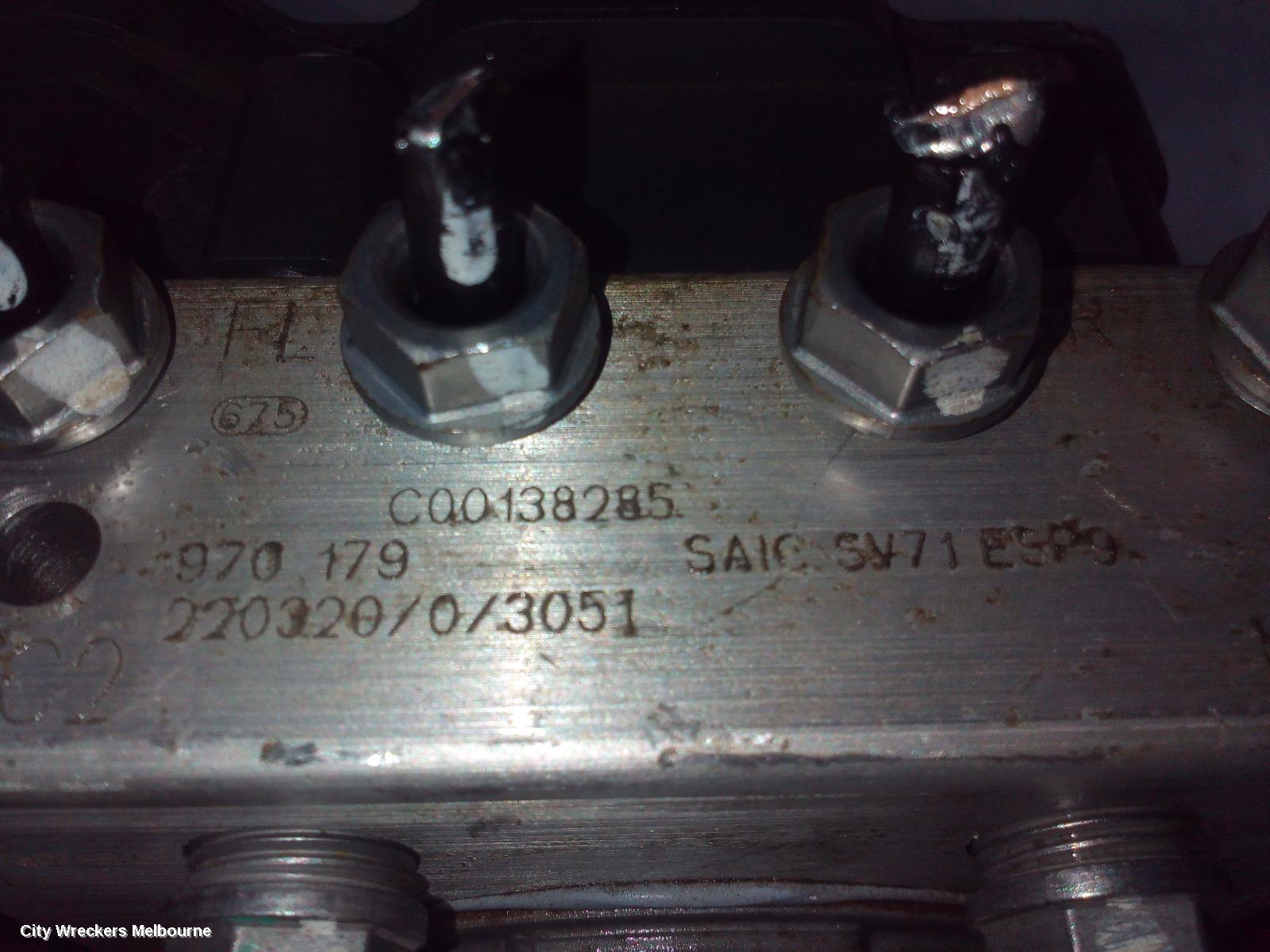 LDV G10 ABS PUMP/MODULATOR, SV7A/SV7C, WAGON/VAN, 04/2015 ONWARDS