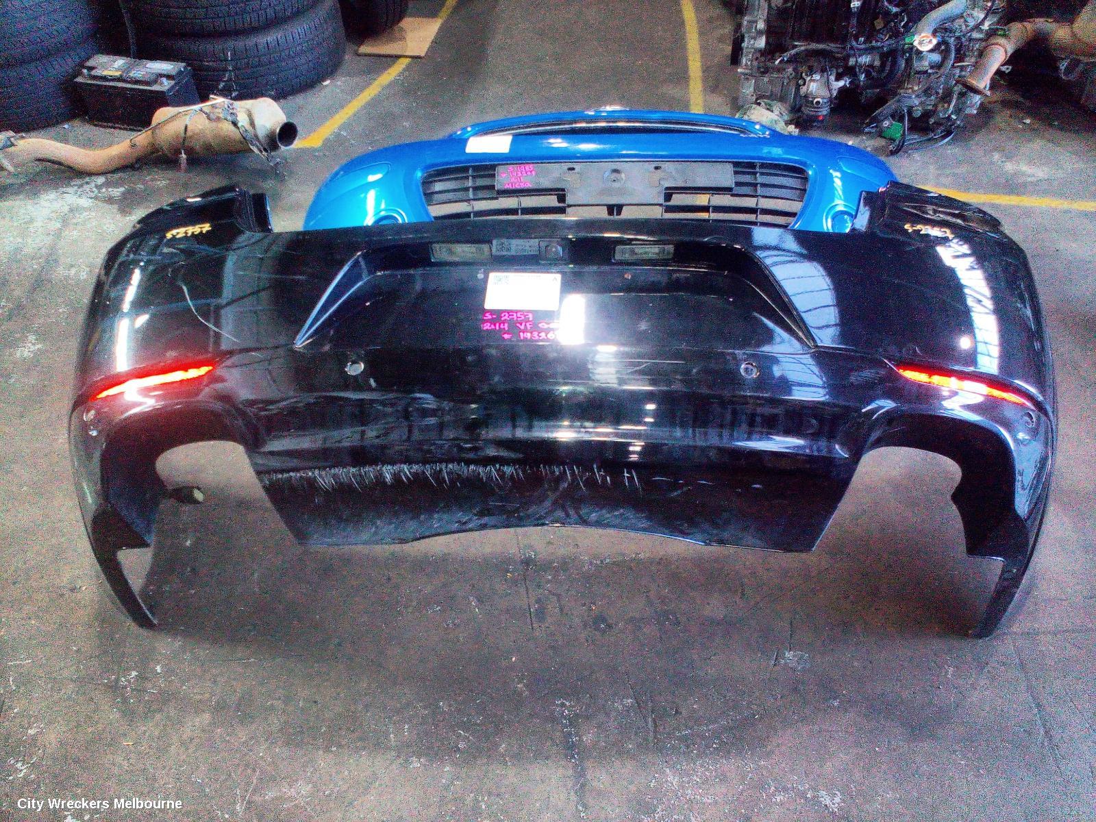 HOLDEN COMMODORE REAR BUMPER, VF, SEDAN, EVOKE/CALAIS/CALAIS-V/INTERNATIONAL, 05/2013 - 12/2017