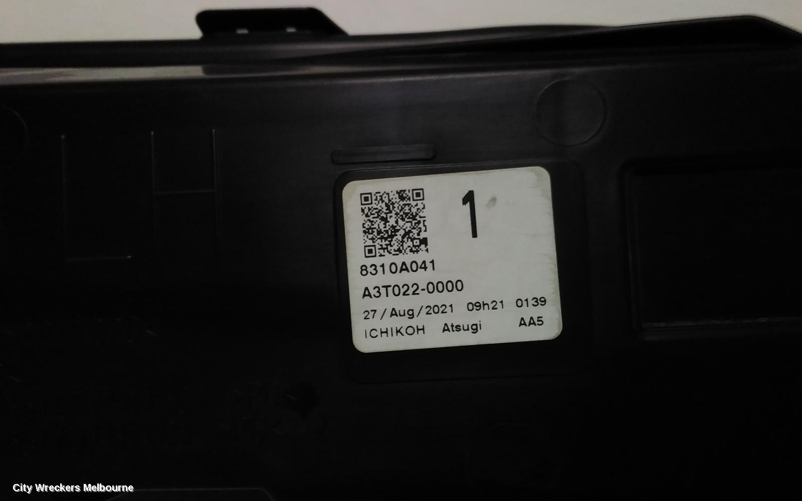 MITSUBISHI OUTLANDER LEFT INDICATOR/FOG/SIDE, ZM, DAYTIME RUNNING LAMP, 08/2021 ONWARDS