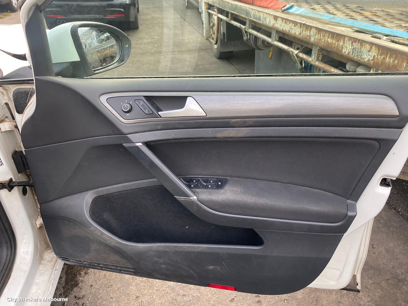 VOLKSWAGEN GOLF LEFT REAR DOOR/SLIDING, GEN 7, WAGON/ALLTRACK, 08/2013 - 08/2020