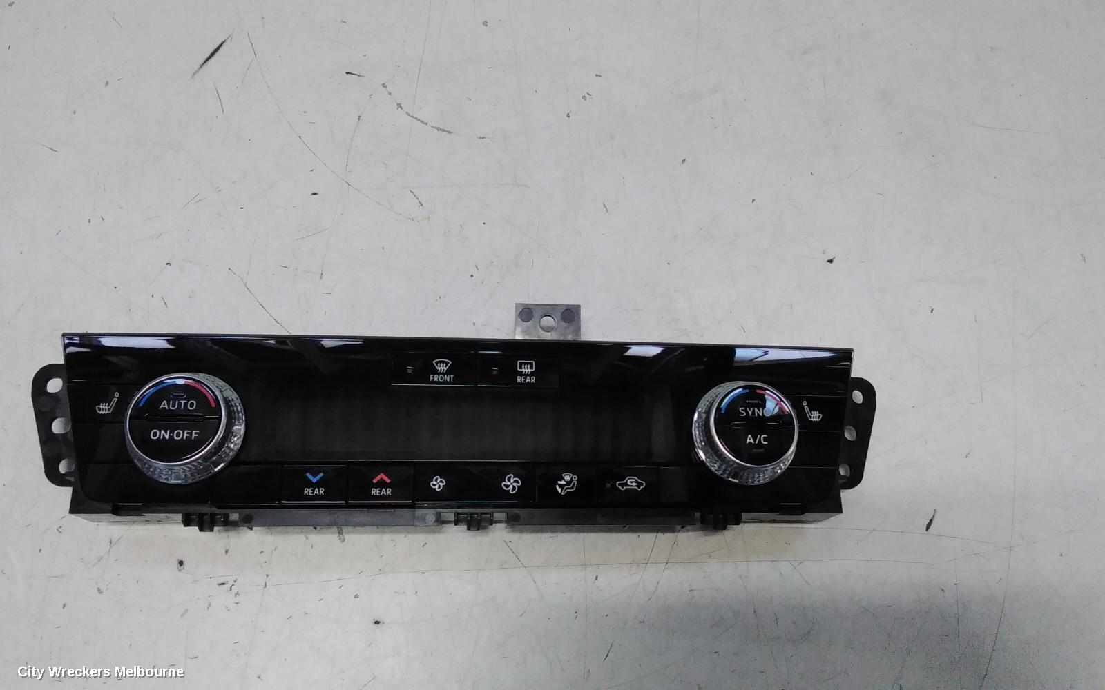 MITSUBISHI OUTLANDER HEATER/AC CONTROLS, DUAL ZONE CLIMATE CONTROL TYPE, ZM, 08/2021 ONWARDS