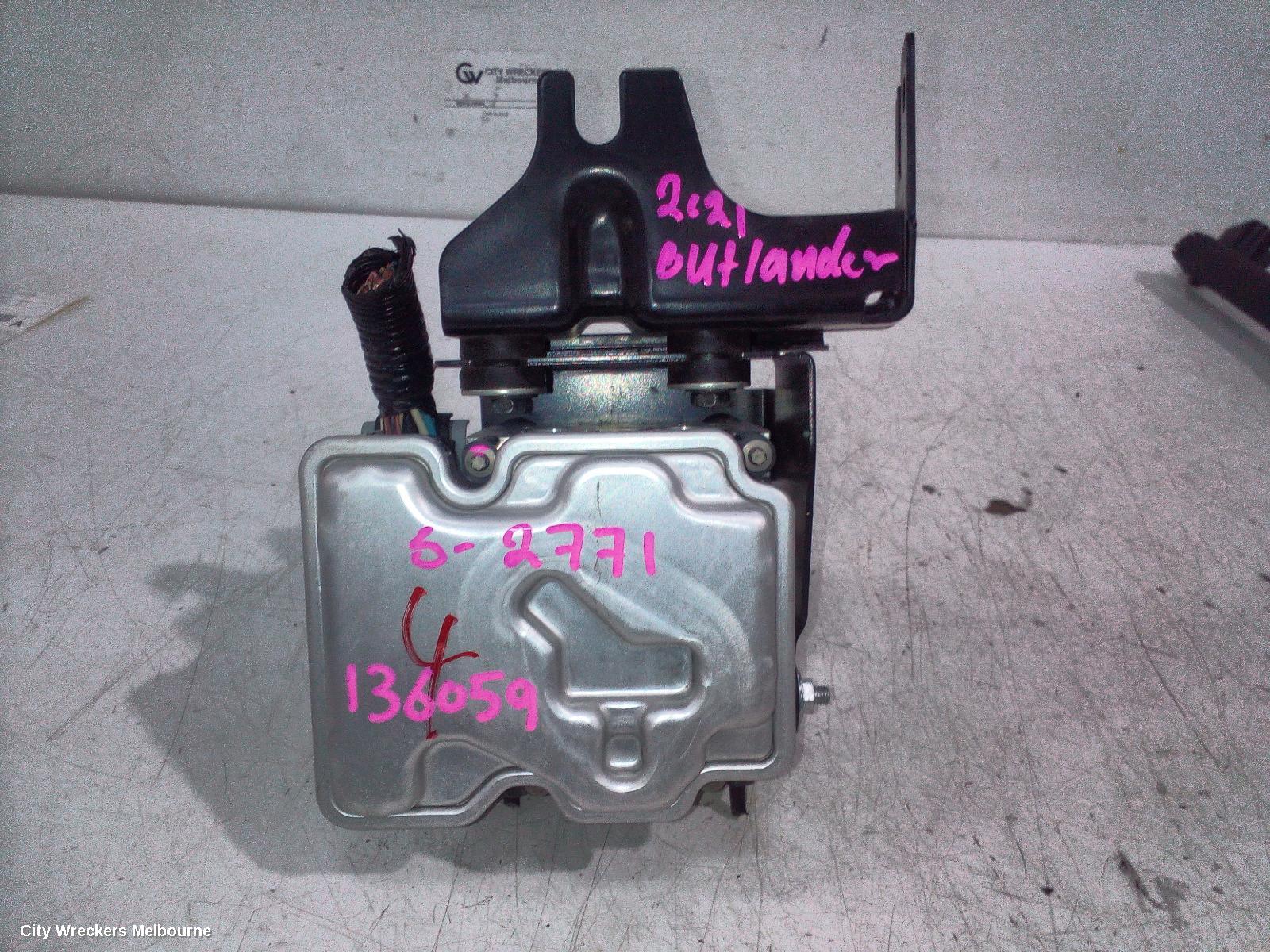 MITSUBISHI OUTLANDER ABS PUMP/MODULATOR, ZM, P/N 4670B661, 08/2021 ONWARDS