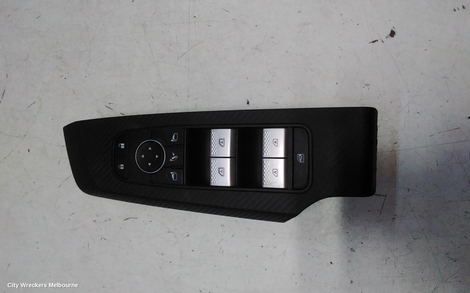 MITSUBISHI OUTLANDER PWR DR WIND SWITCH, RH FRONT (MASTER SWITCH), W/ AUTO FOLD, W/ AUTO UP/DOWN (FRONT & REAR SIDES), ZM, 08/2021 ONWARDS