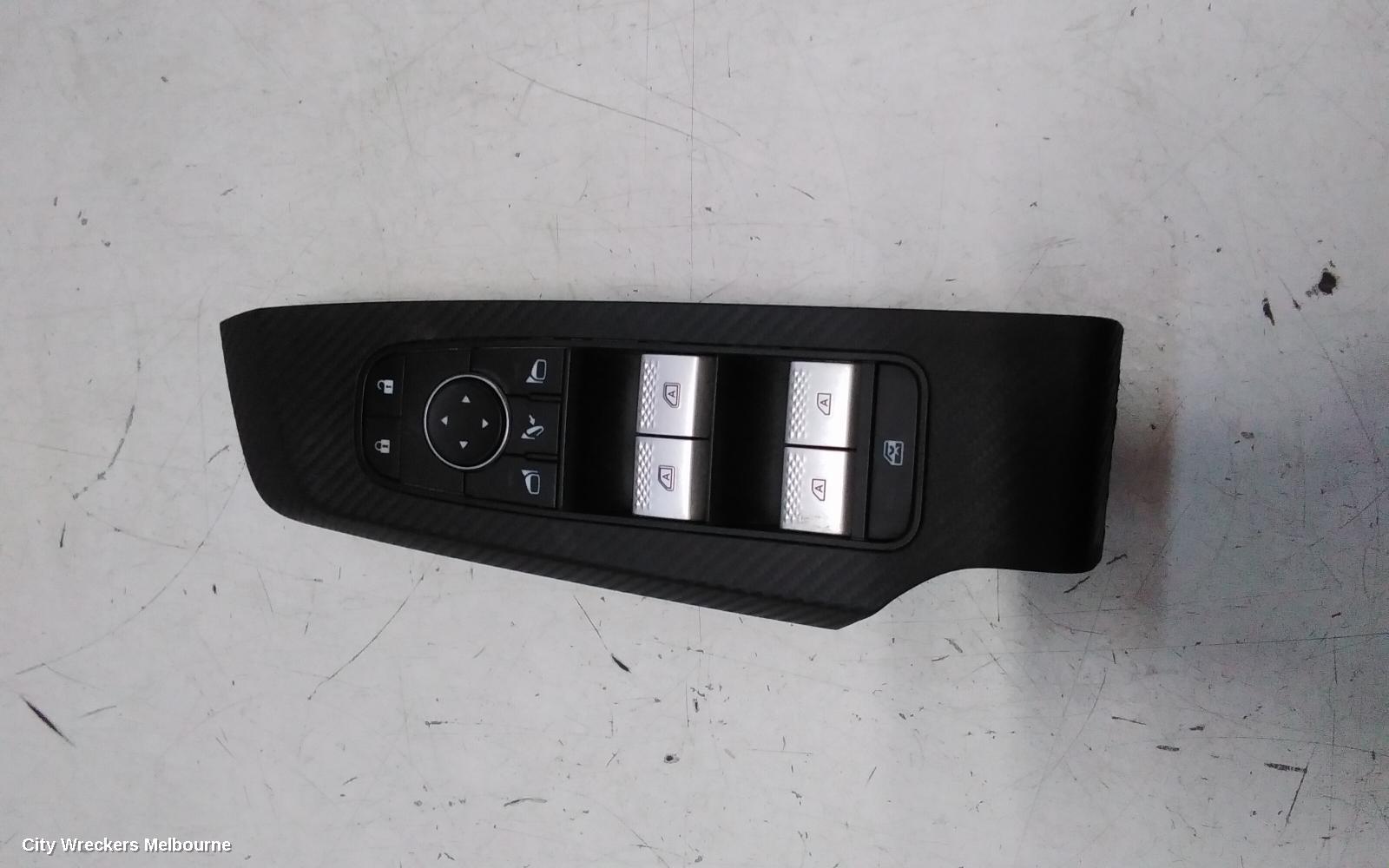 MITSUBISHI OUTLANDER PWR DR WIND SWITCH, RH FRONT (MASTER SWITCH), W/ AUTO FOLD, W/ AUTO UP/DOWN (FRONT & REAR SIDES), ZM, 08/2021 ONWARDS