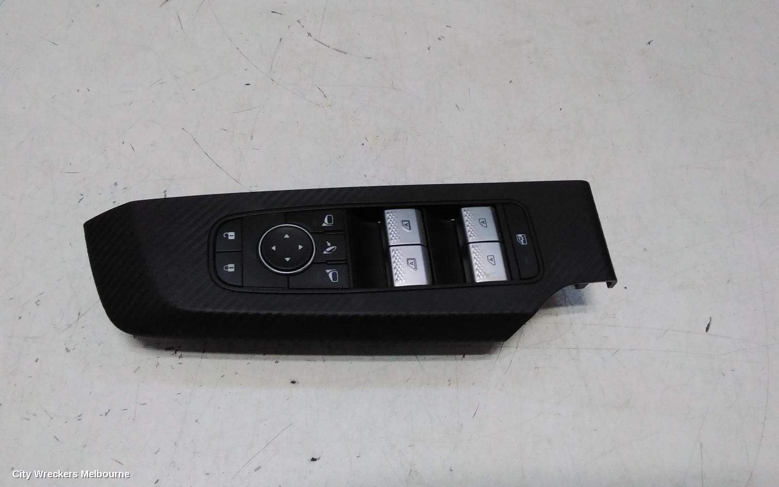 MITSUBISHI OUTLANDER PWR DR WIND SWITCH, RH FRONT (MASTER SWITCH), W/ AUTO FOLD, W/ AUTO UP/DOWN (FRONT & REAR SIDES), ZM, 08/2021 ONWARDS