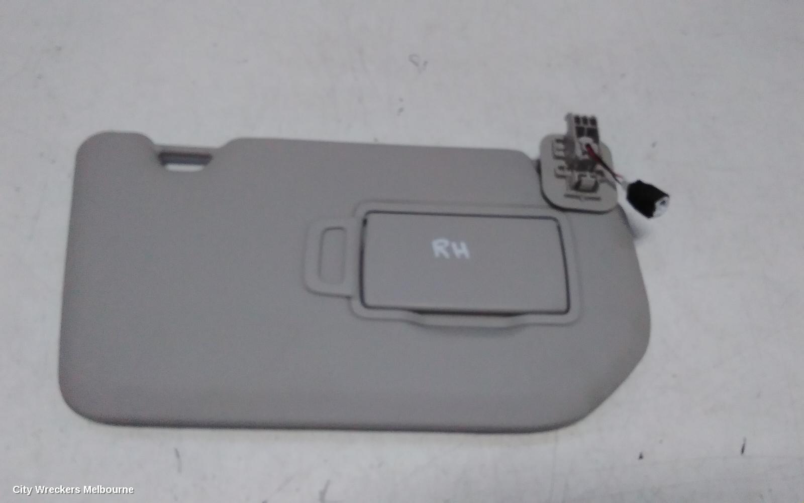 MITSUBISHI OUTLANDER SUNVISOR, ZM, RH SIDE, GREY, 08/2021 ONWARDS