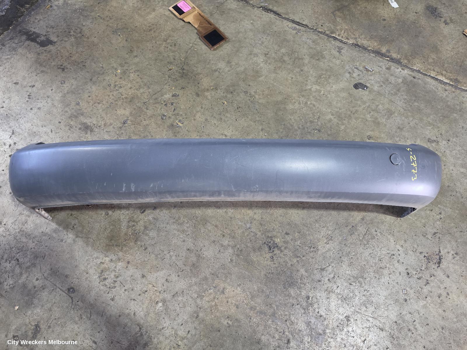VOLKSWAGEN CADDY REAR BUMPER, 2K, GREY, LWB, NON PARK SENSOR TYPE, 12/2004 - 08/2010