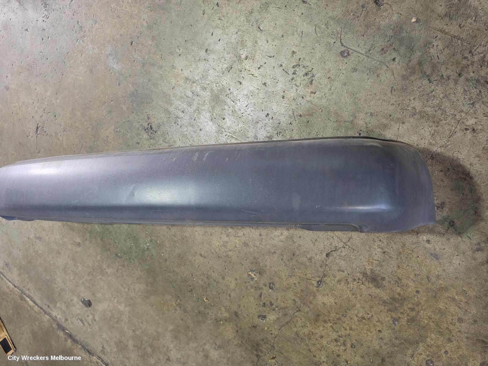 VOLKSWAGEN CADDY REAR BUMPER, 2K, GREY, LWB, NON PARK SENSOR TYPE, 12/2004 - 08/2010