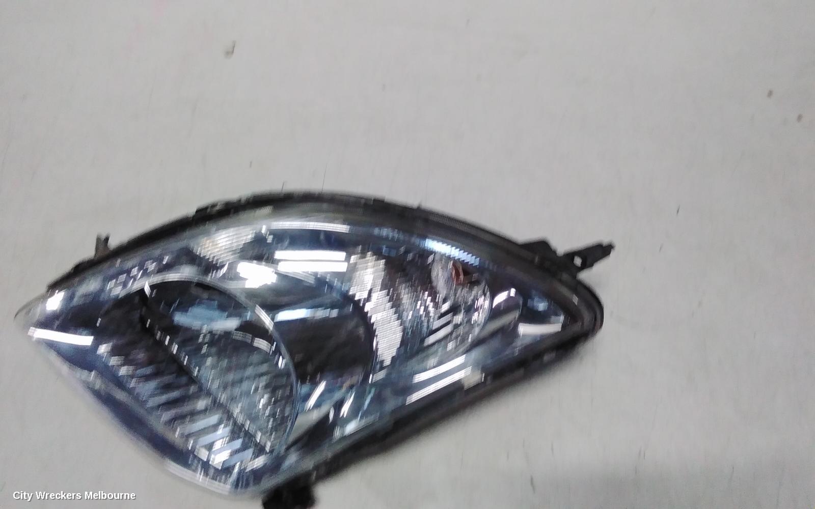 SUZUKI SWIFT LEFT HEADLAMP, RS415, MAN BEAM ADJUSTMENT, CHROME INSERT TYPE, 09/2004 - 02/2011