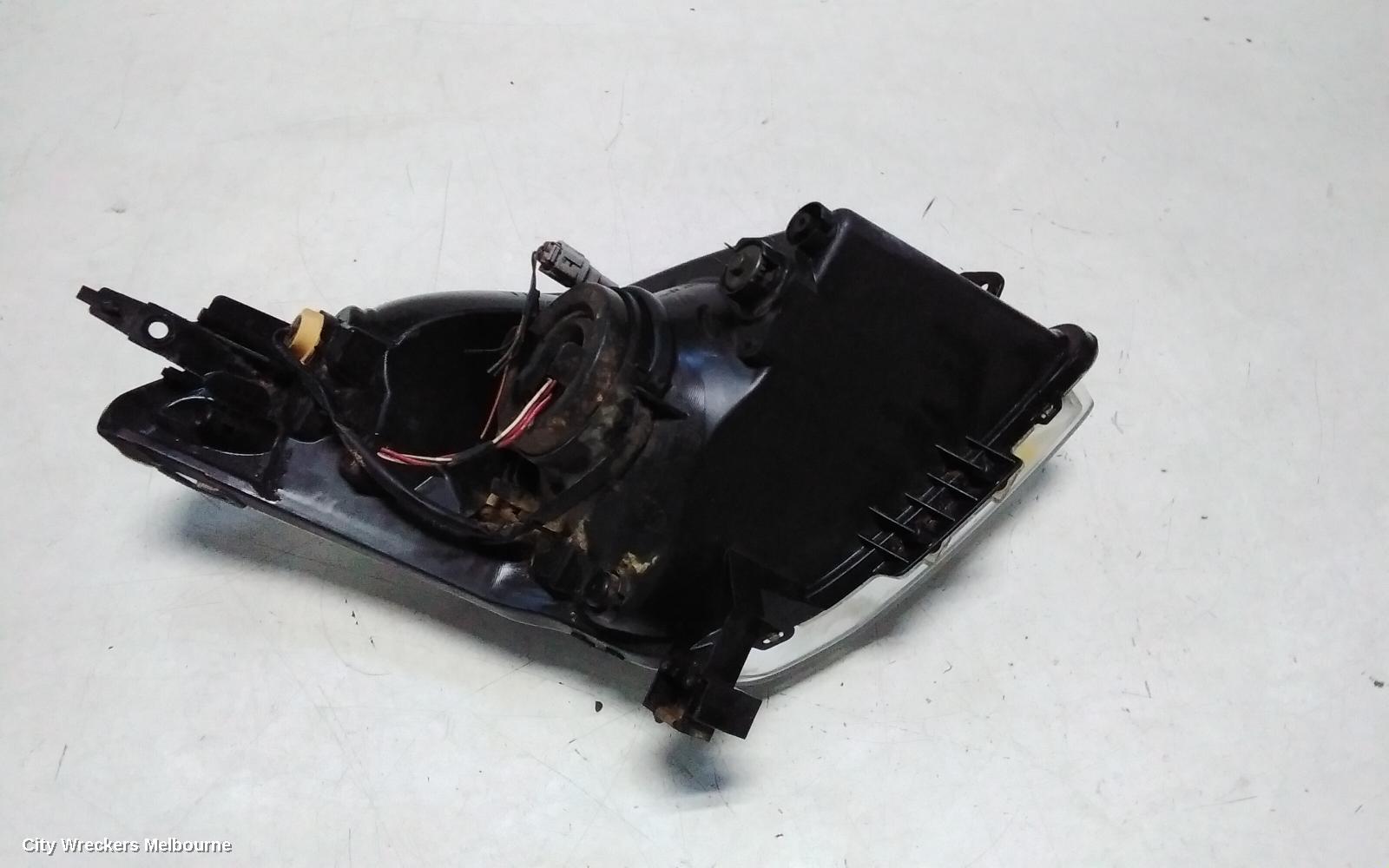 SUZUKI SWIFT LEFT HEADLAMP, RS415, MAN BEAM ADJUSTMENT, CHROME INSERT TYPE, 09/2004 - 02/2011