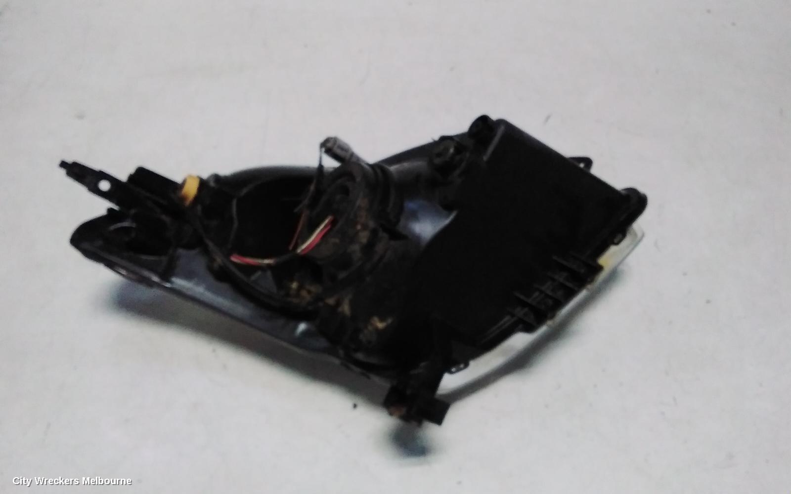 SUZUKI SWIFT LEFT HEADLAMP, RS415, MAN BEAM ADJUSTMENT, CHROME INSERT TYPE, 09/2004 - 02/2011