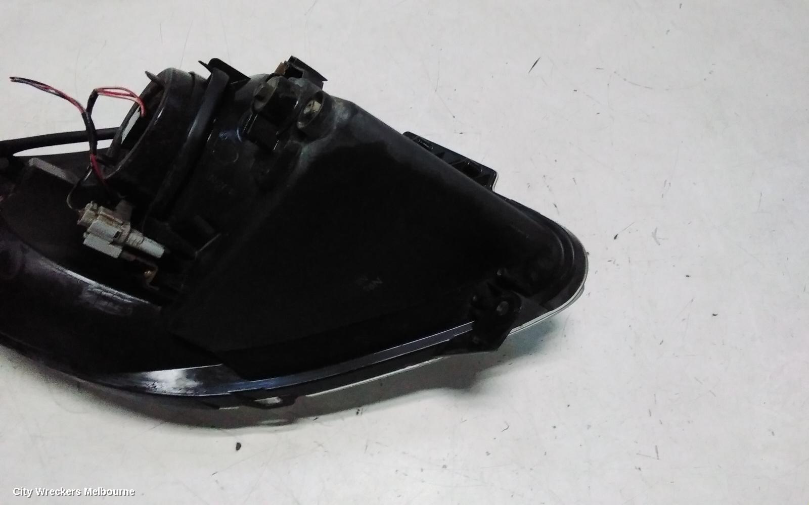 SUZUKI SWIFT RIGHT HEADLAMP, RS415, MAN BEAM ADJUSTMENT, CHROME INSERT TYPE, 09/2004 - 02/2011