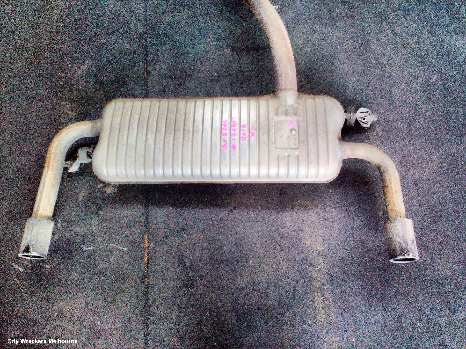 BMW X1 EXHAUST SYSTEM, F48, 08/2015 - 06/2022