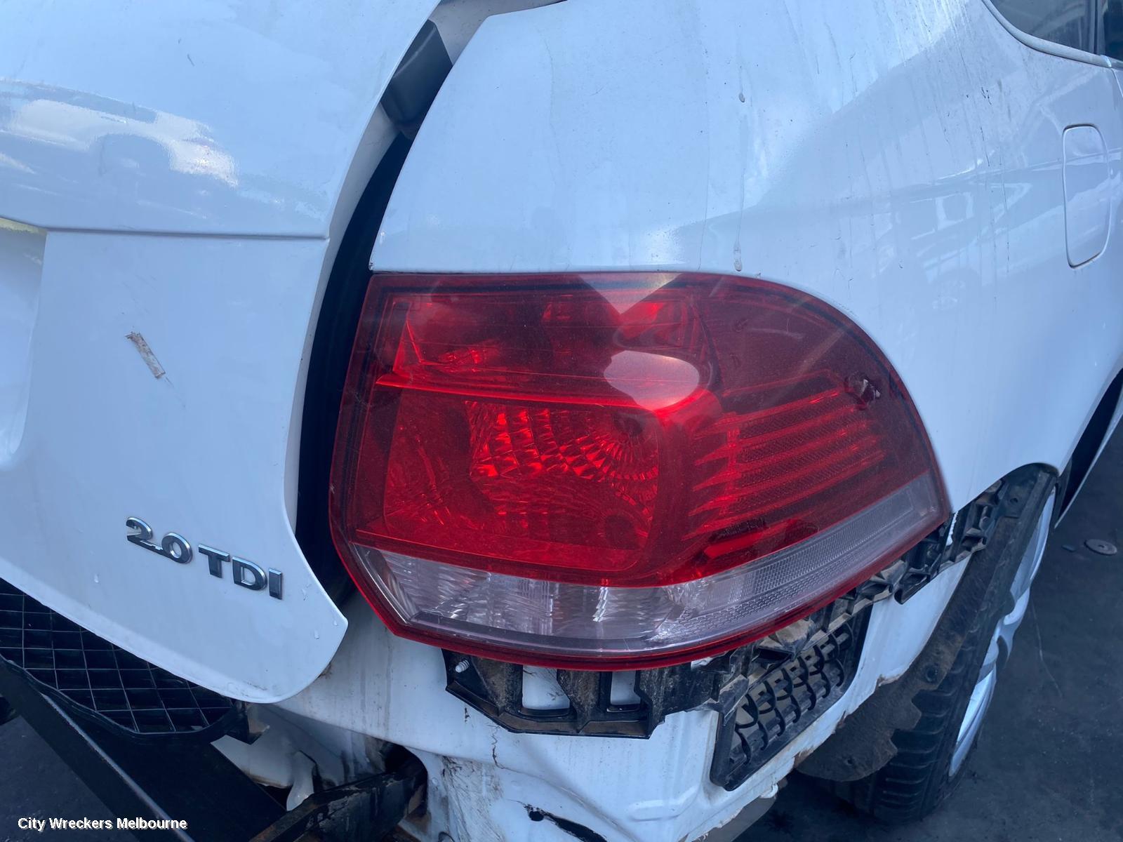 VOLKSWAGEN GOLF RIGHT REAR DOOR, GEN 6, WAGON, 09/2009 - 03/2013