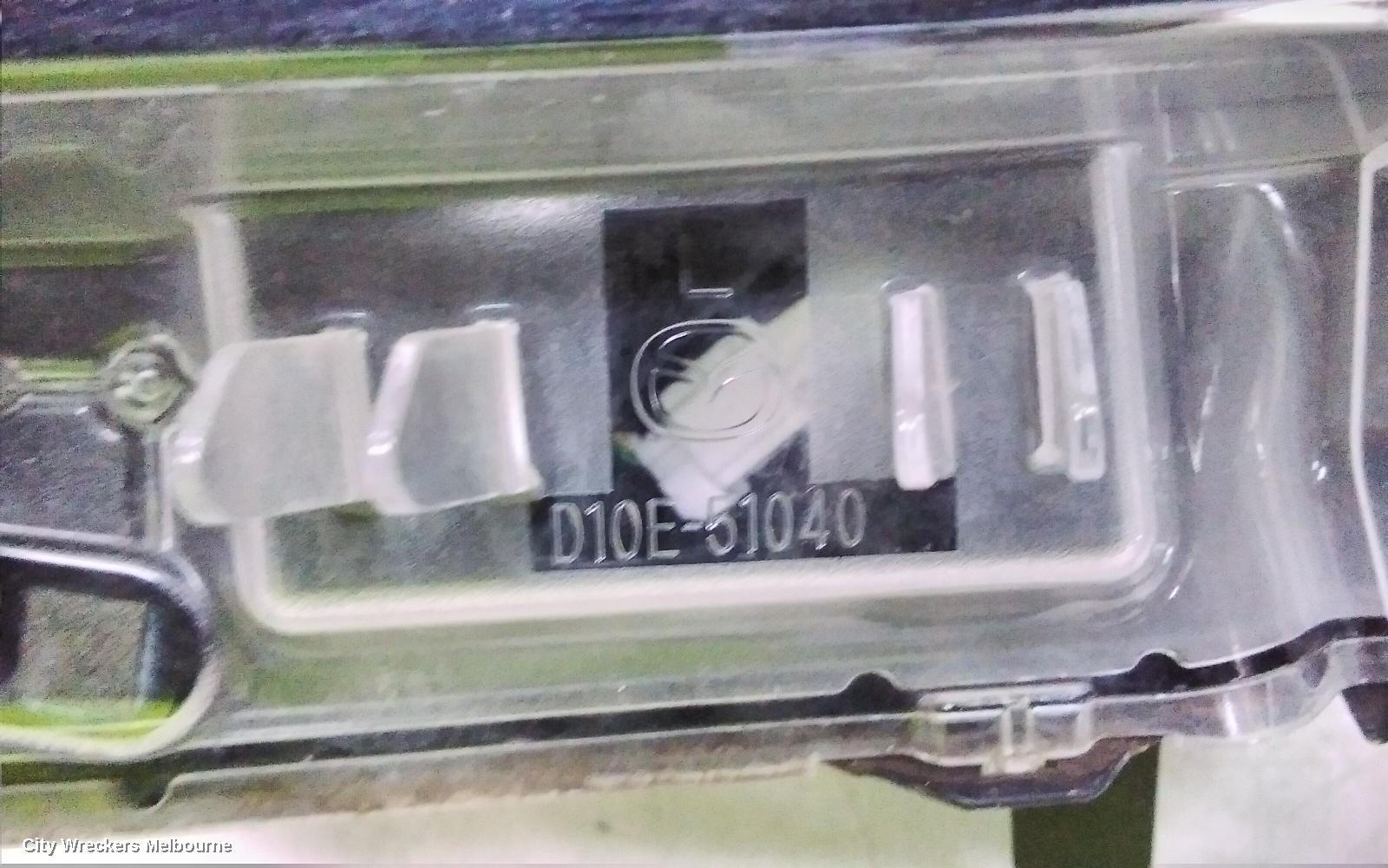 MAZDA CX3 LEFT HEADLAMP, DK, W/ LED, NON ADAPTIVE TYPE, PART# DB3R, 03/2015 - 03/2020