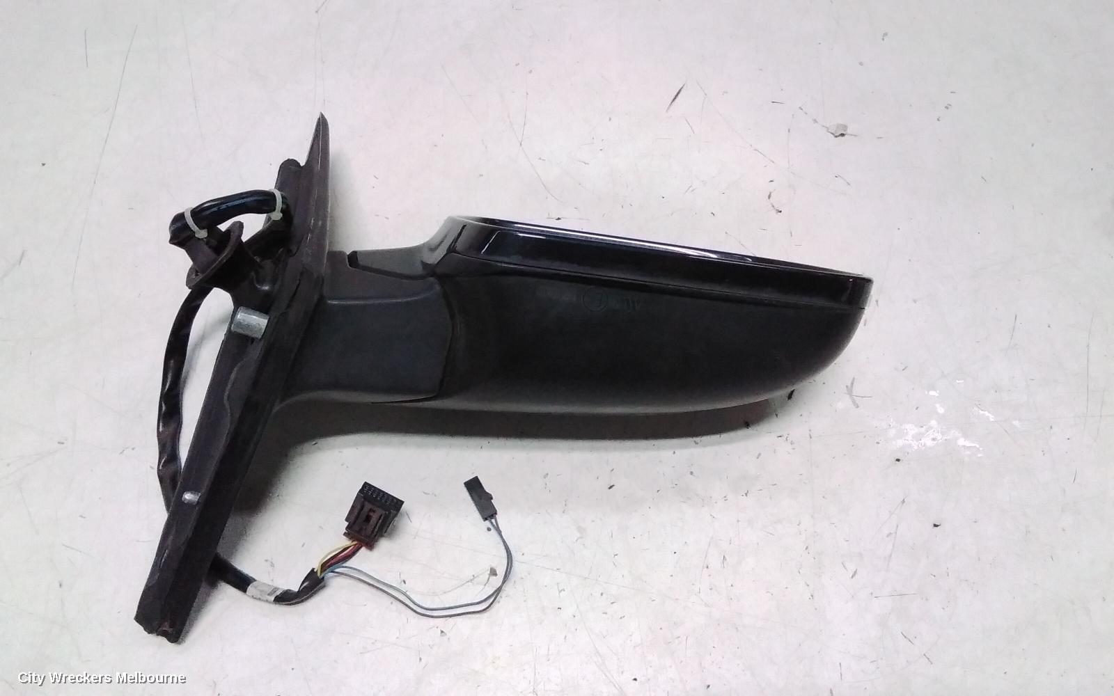 AUDI A4 RIGHT DOOR MIRROR, B8 8K, A4, POWER FOLD, NO LANE CHANGE ASSIST TYPE, 05/2009 - 09/2015