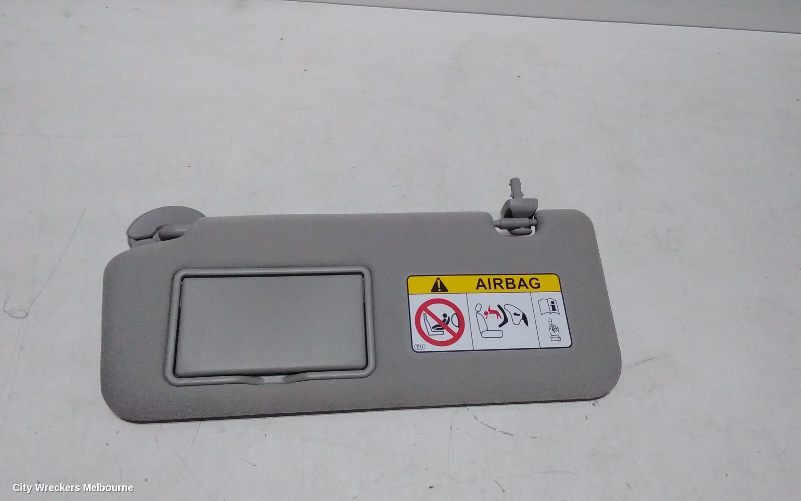 TOYOTA KLUGER SUNVISOR, XU70 SERIES, LH SIDE, 03/2021 ONWARDS