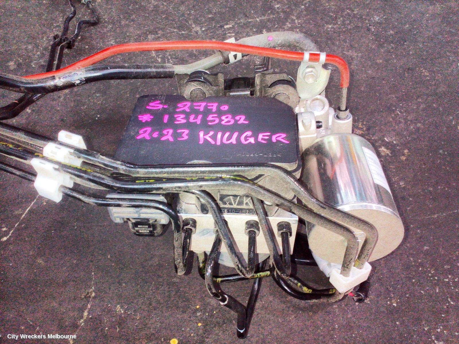 TOYOTA KLUGER ABS PUMP/MODULATOR, BRAKE BOOSTER PUMP (LH SIDE), HYBRID, XU70 SERIES, 03/2021 ONWARDS