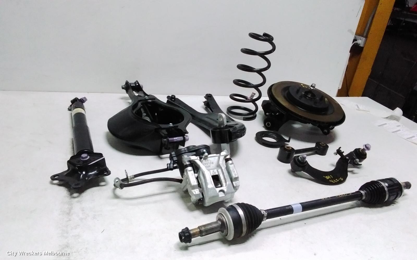 TOYOTA KLUGER LEFT REAR HUB ASSEMBLY, AXUH78, AWD, HYBRID, 03/2021 ONWARDS