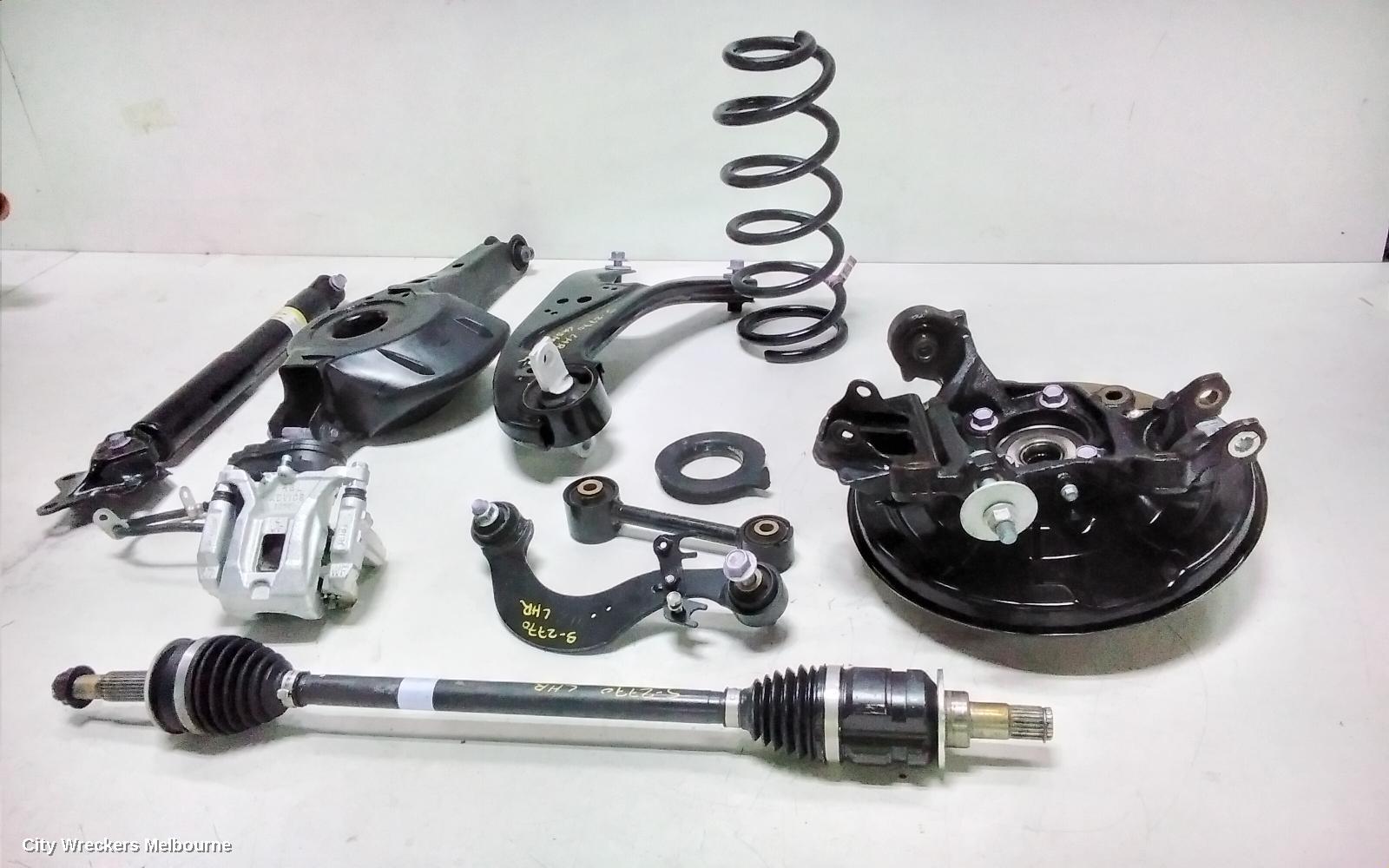TOYOTA KLUGER LEFT REAR HUB ASSEMBLY, AXUH78, AWD, HYBRID, 03/2021 ONWARDS