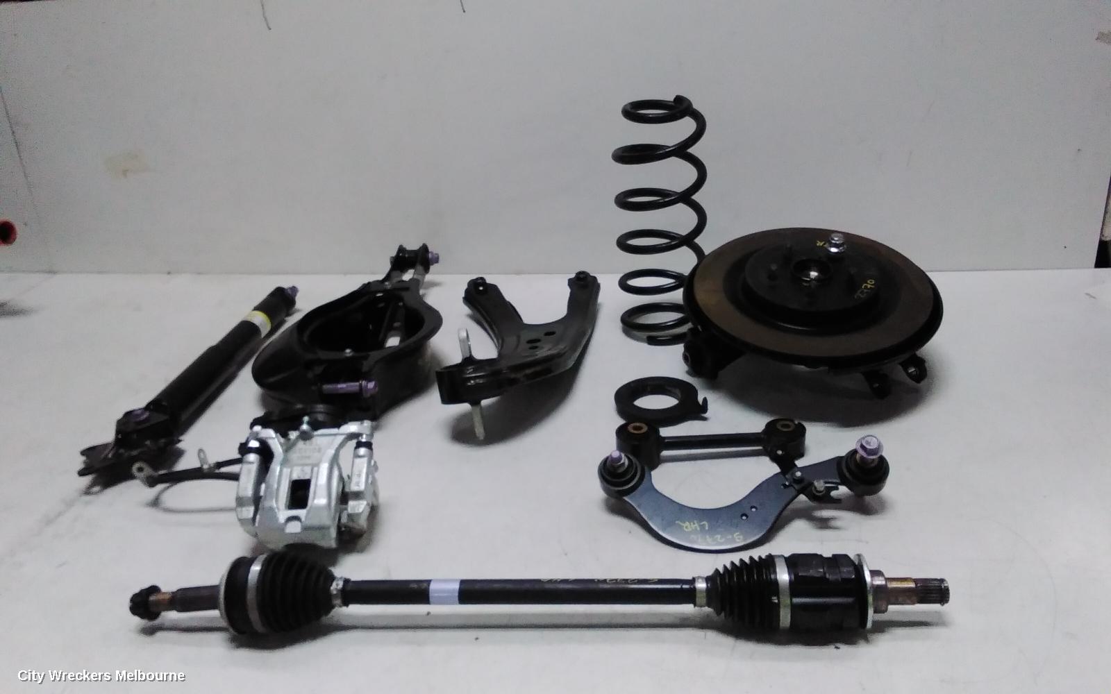 TOYOTA KLUGER LEFT REAR HUB ASSEMBLY, AXUH78, AWD, HYBRID, 03/2021 ONWARDS