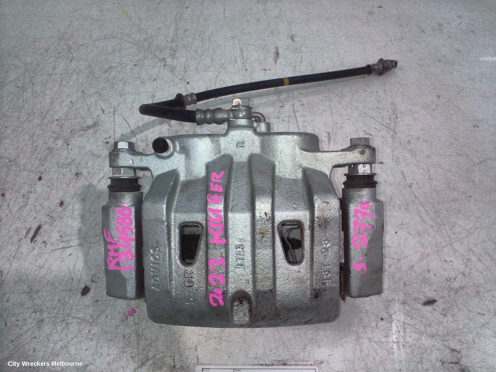 TOYOTA KLUGER CALIPER, RH FRONT, XU70 SERIES, 03/2021 ONWARDS