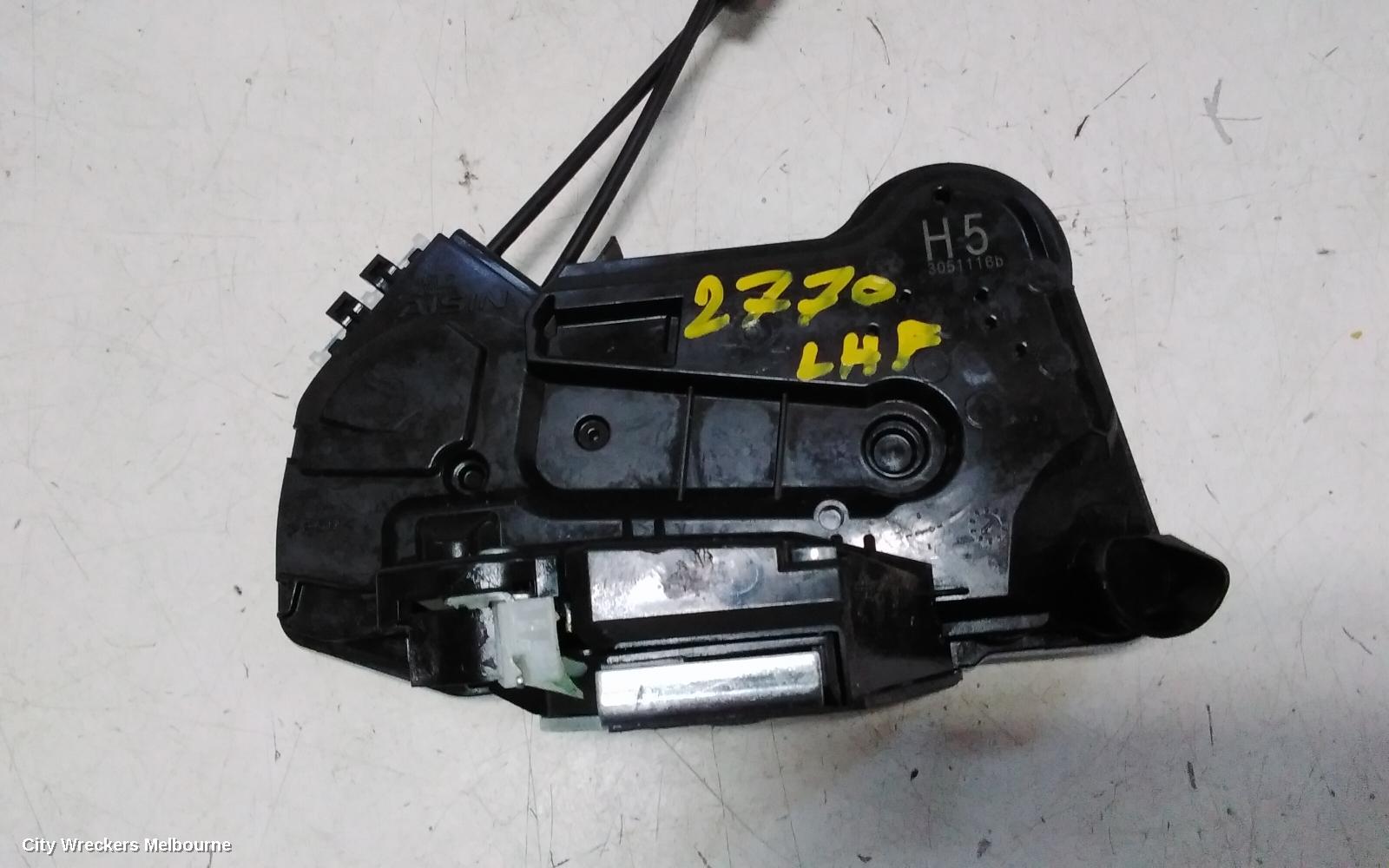 TOYOTA KLUGER DOOR/BOOT/GATE LOCK, LEFT FRONT DOOR LOCK, XU70 SERIES, 03/2021 ONWARDS