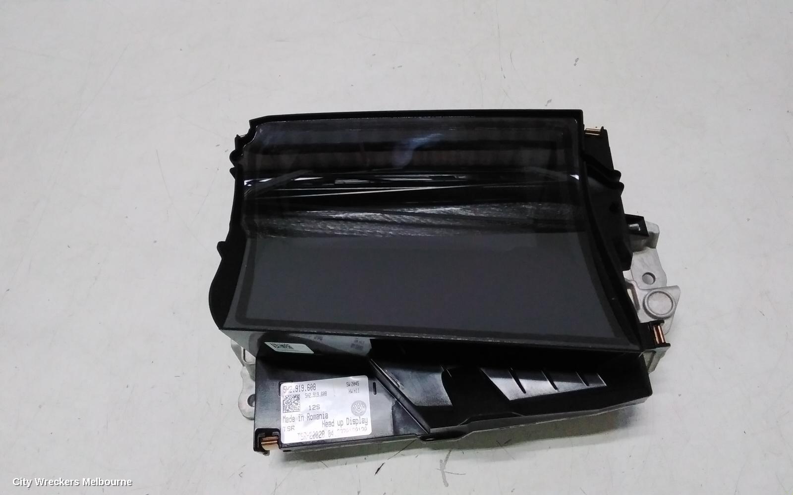 VOLKSWAGEN GOLF INSTRUMENT CLUSTER, HEAD UP DISPLAY, GEN 8, 09/2020 ONWARDS