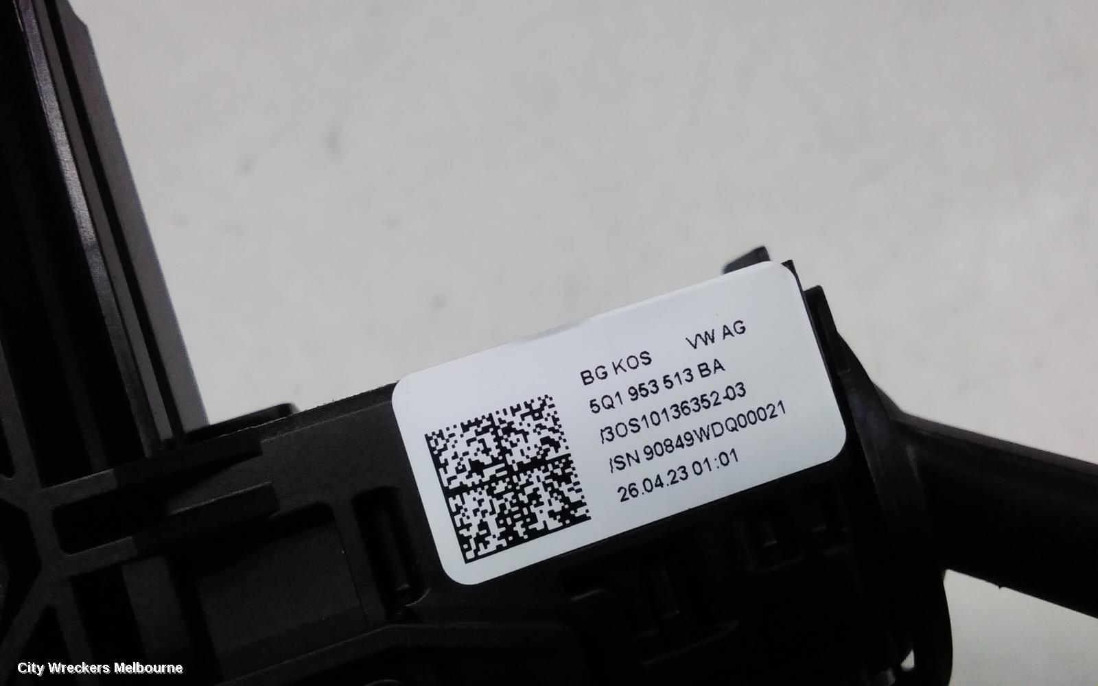 VOLKSWAGEN GOLF COMBINATION SWITCH, COMBINATION SWITCH ASSY, GEN 8, 09/2020 ONWARDS