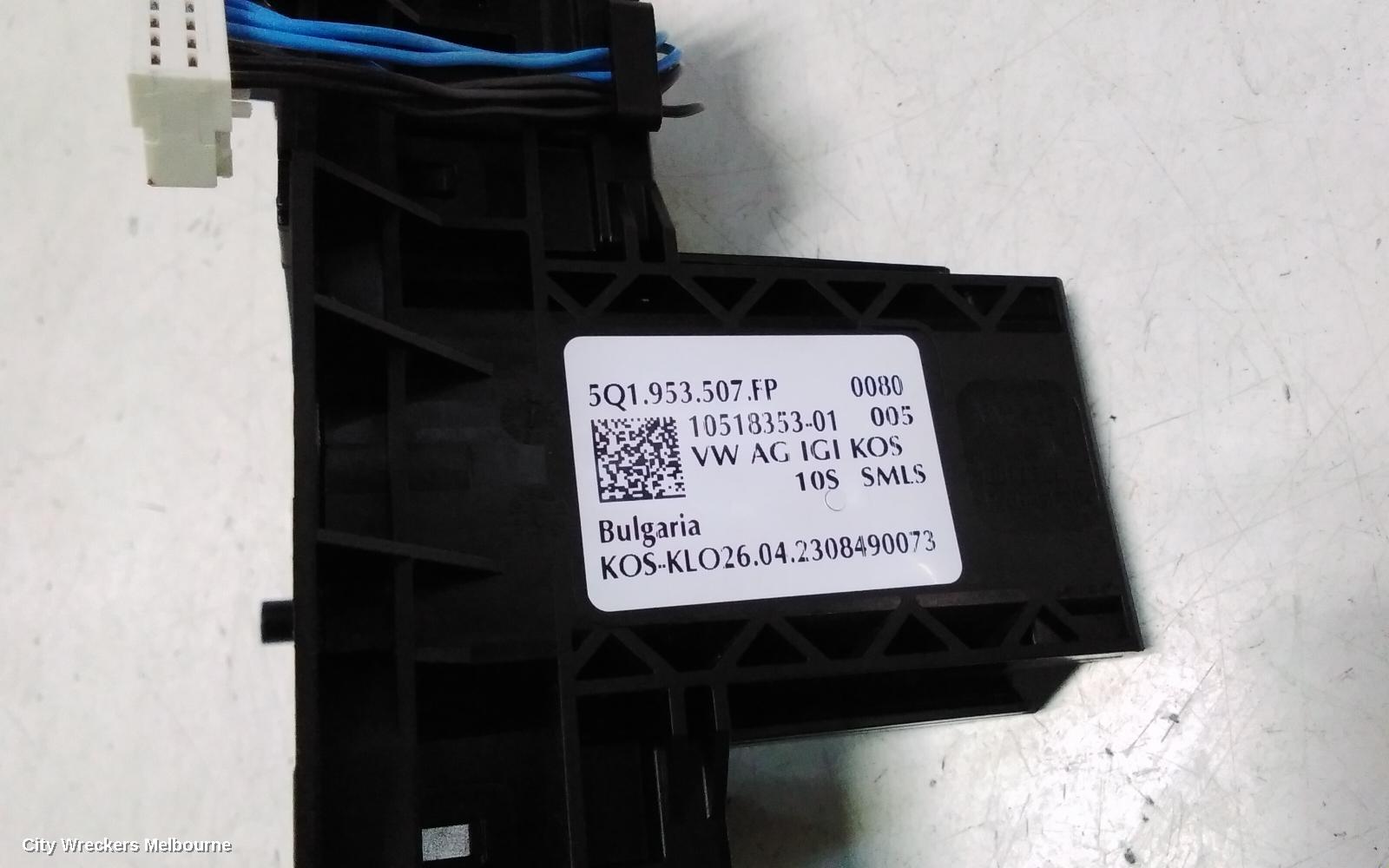 VOLKSWAGEN GOLF COMBINATION SWITCH, COMBINATION SWITCH ASSY, GEN 8, 09/2020 ONWARDS