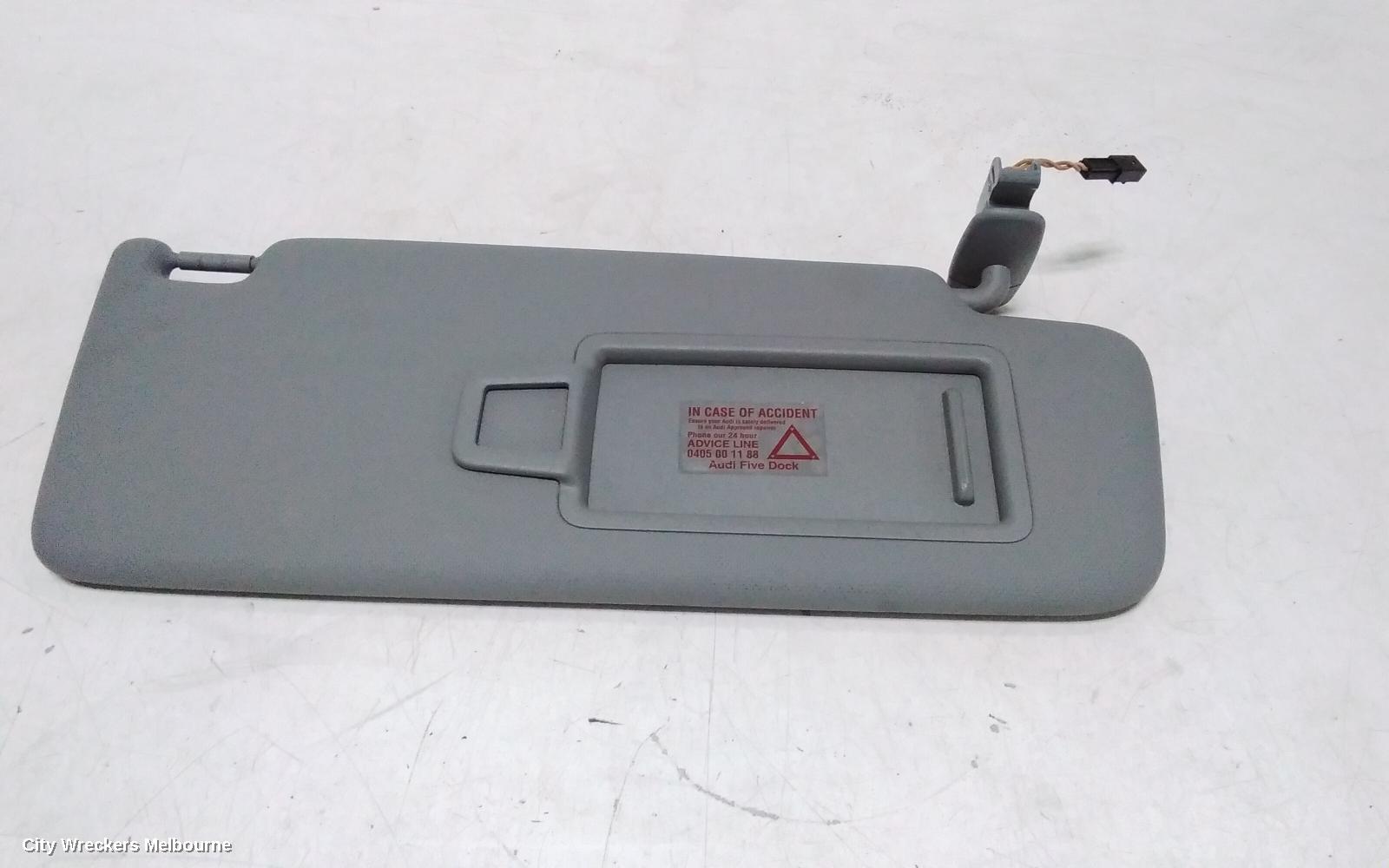 AUDI A3 SUNVISOR, 8V, RH SIDE, 05/2013 - 10/2020