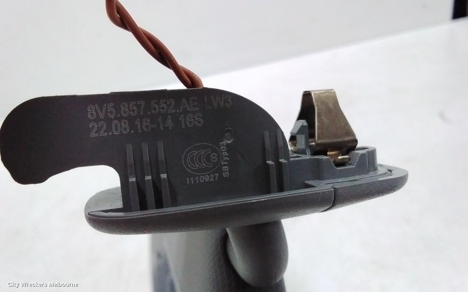 AUDI A3 SUNVISOR, 8V, RH SIDE, 05/2013 - 10/2020