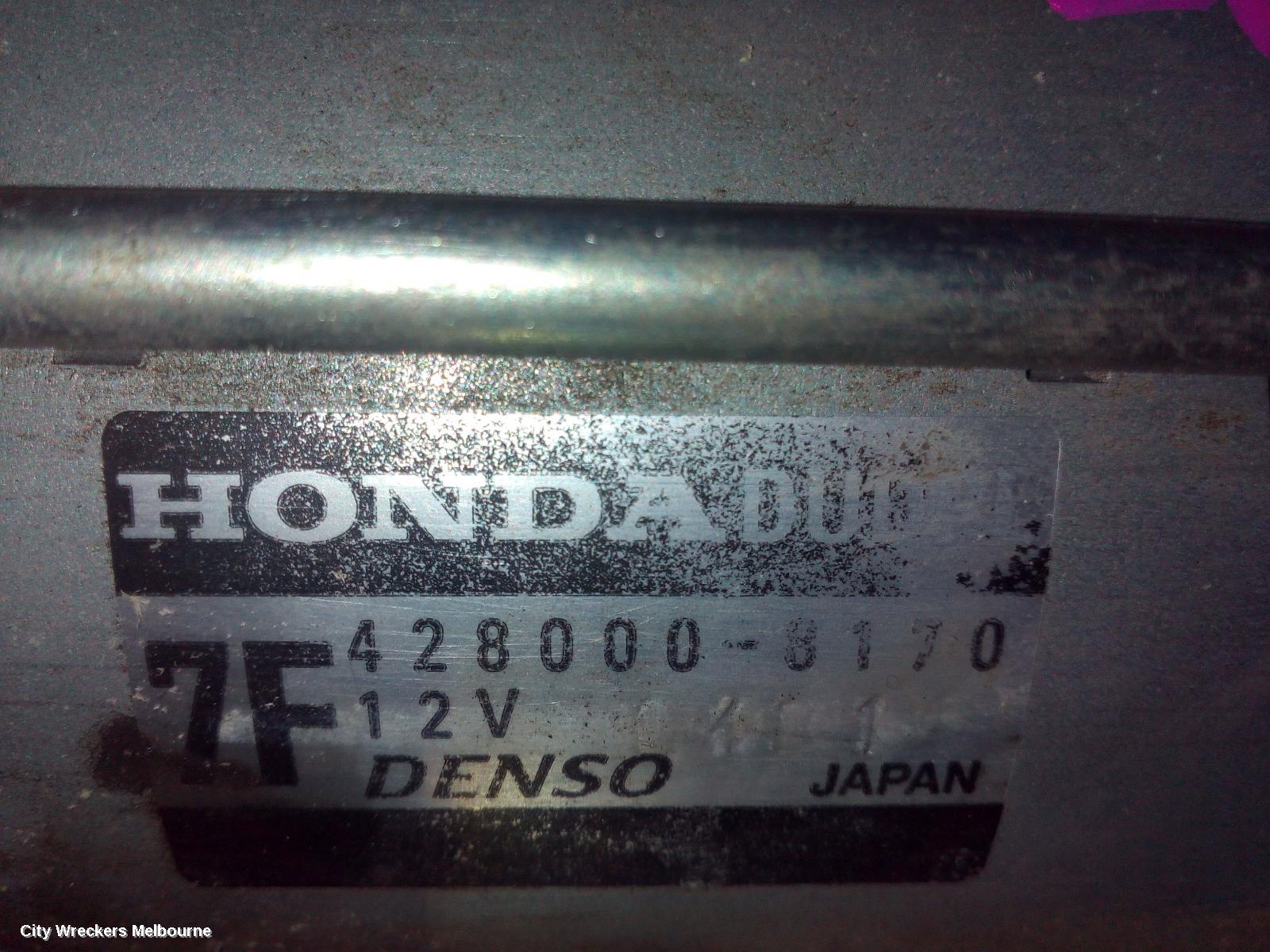 HONDA CIVIC STARTER, PETROL, 1.8, 10TH GEN, 05/2016 - 08/2021