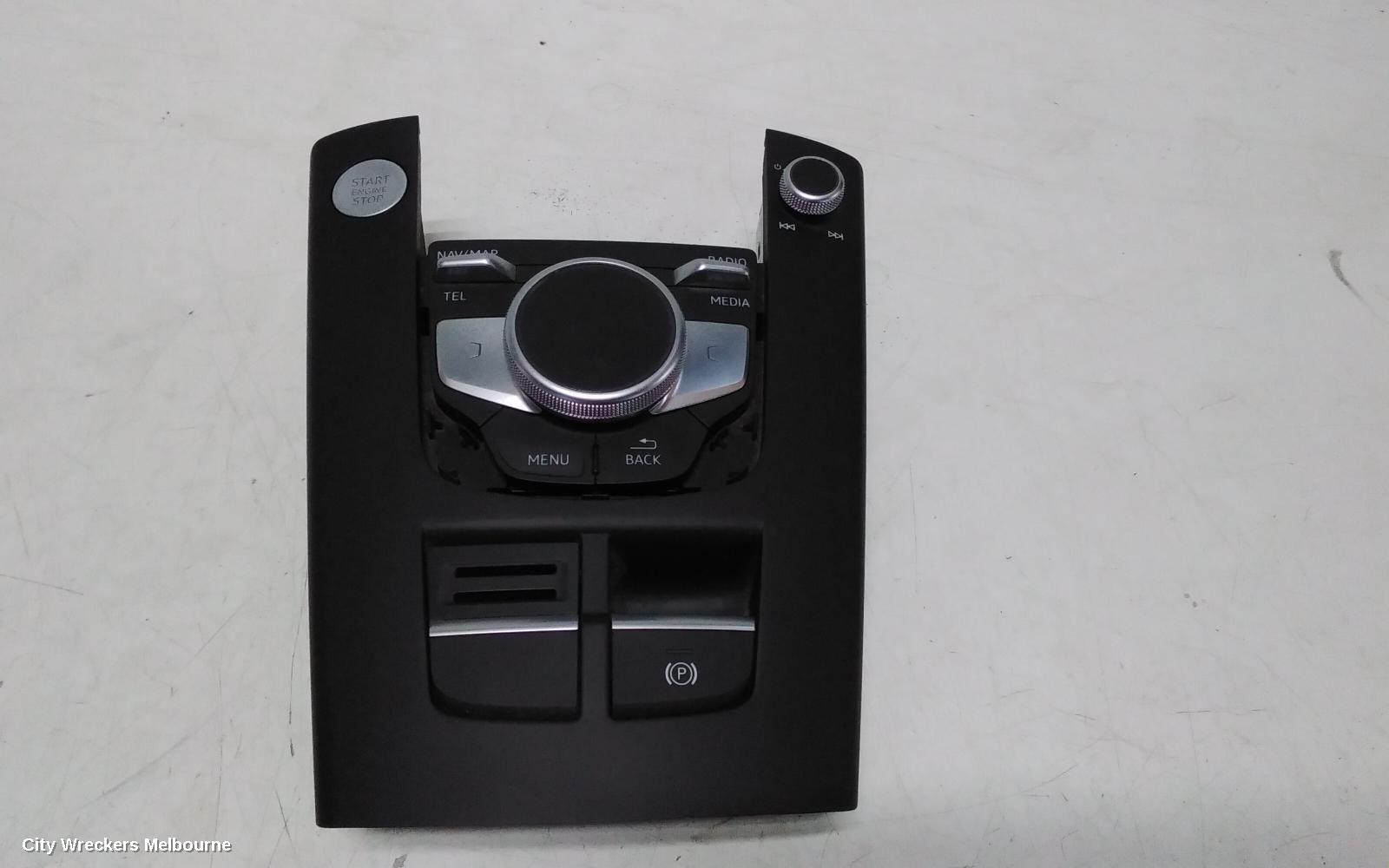 AUDI A3 RADIO/CD/DVD/SAT/TV, MMI CONTROLS, W/ MIB HIGH, W/ START BUTTON TYPE, 8V, 05/2013 - 10/2020