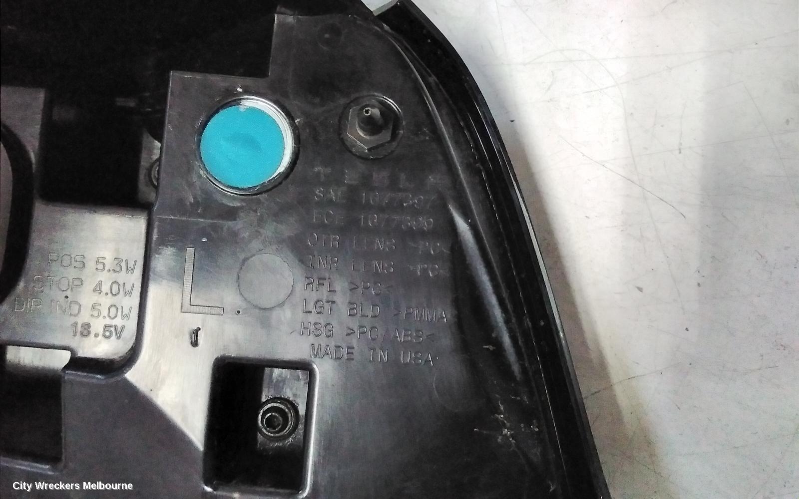 TESLA MODEL 3 LEFT TAILLIGHT, IN BODY, LED TYPE, 1ST GEN, 06/2019 - 08/2023