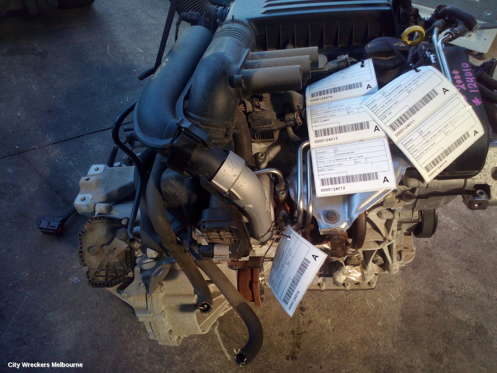 AUDI A3 TURBO SUPERCHARGER, PETROL, 1.4, CPTA/CZEA CODE, 8V, 05/2013 - 10/2020