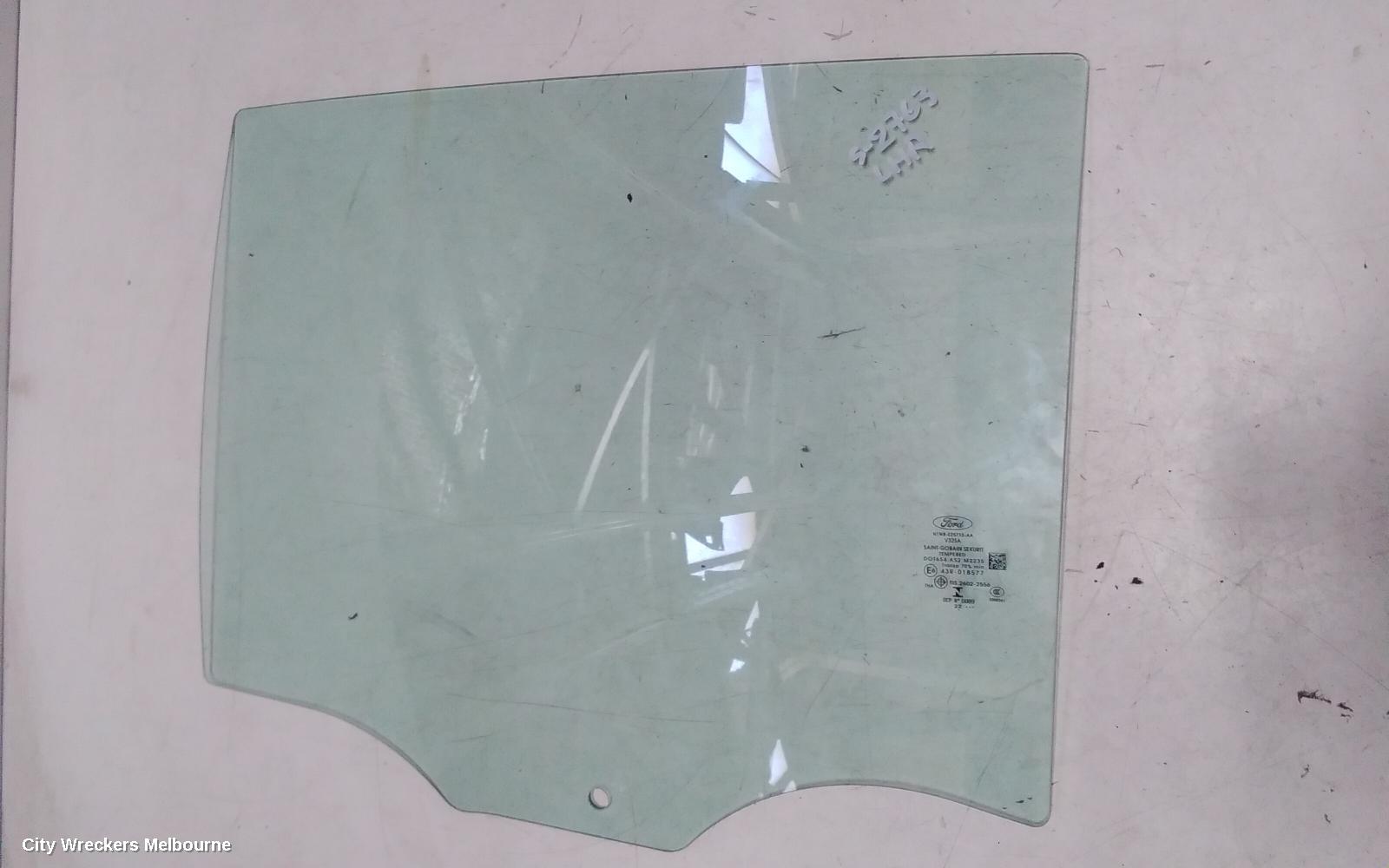 FORD RANGER LEFT REAR DOOR WINDOW, RA, DUAL CAB, 05/2022 ONWARDS