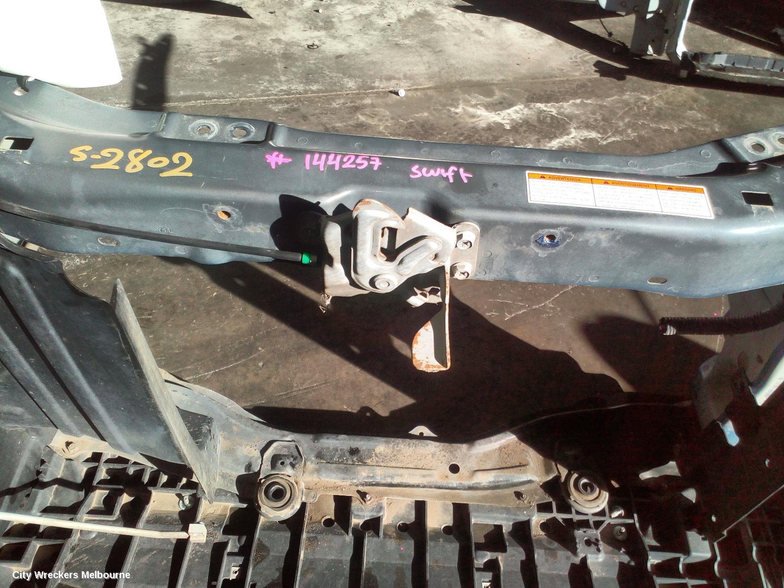 SUZUKI SWIFT RADIATOR SUPPORT, FZ, 08/2010 - 03/2017